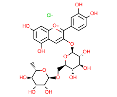Cyanidin 3-O-rutinoside chloride, 98%|958901|18719-76-1
