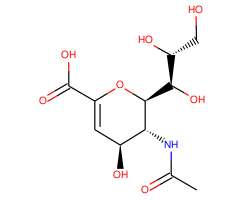 N-Acetyl-2,3-didehydro-2-deoxyneuraminic acid, 98%|334801|24967-27-9