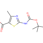 2-((tert-Butoxycarbonyl)amino)-4-methylthiazole-5-carboxylic acid|CS-0153421|302963-94-6