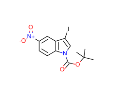 tert-Butyl 3-iodo-5-nitro-1H-indole-1-carboxylate|CS-0154791|914349-32-9