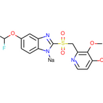 6-(Difluoromethoxy)-2-(((3,4-dimethoxypyridin-2-yl)methyl)sulfonyl)-1H-benzo[d]imidazole (Pantoprazole Impurity)|CS-0168267|127780-16-9