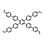 4'',5''-Bis(4'-formyl-[1,1'-biphenyl]-4-yl)-[1,1':4',1'':2'',1''':4''',1''''-quinquephenyl]-4,4''''-dicarbaldehyde|CS-0146282|2376339-70-5