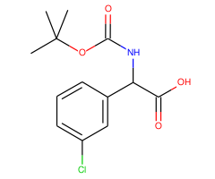 [(tert-butoxycarbonyl)amino](3-chlorophenyl)acetic acid|CS-M2107|669713-92-2