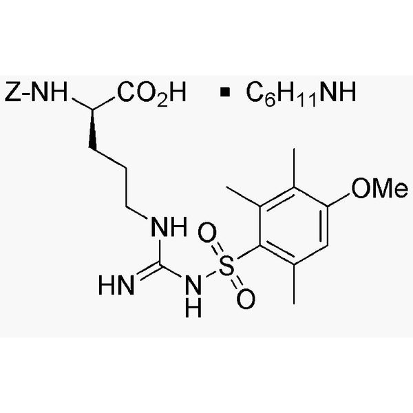 Na-Z-Nw-(4-methoxy-2,3,6-trimethylbenzenesulfonyl)-D-arginine cyclohexylammonium salt|03838|210557-94-1