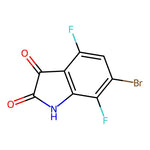 6-Bromo-4,7-difluoroindoline-2,3-dione|CS-0541459|2250340-28-2