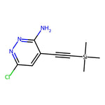 6-Chloro-4-((trimethylsilyl)ethynyl)pyridazin-3-amine|CS-0552241|1207625-15-7
