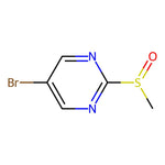5-Bromo-2-(methylsulfinyl)pyrimidine|CS-0096057|79685-17-9