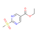 Ethyl 2-(methylsulfonyl)pyrimidine-5-carboxylate|CS-0041837|148550-51-0