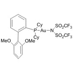 Bis(trifluoromethanesulfonyl)imide(2-dicyclohexylphosphino-2',6'-dimethoxy-1,1'-biphenyl)gold(I), 98%|79-0230|1121960-90-4
