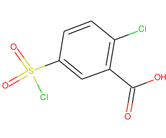 2-Chloro-5-(chlorosulfonyl)benzoic acid|CS-0142971|137-64-4