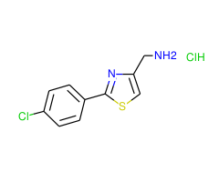 (2-(4-Chlorophenyl)thiazol-4-yl)methanamine hydrochloride|CS-0357110|690632-35-0