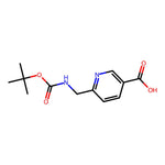 6-(((tert-Butoxycarbonyl)amino)methyl)nicotinic acid|CS-0068038|170097-87-7