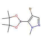 4-Bromo-1-methyl-5-(4,4,5,5-tetramethyl-1,3,2-dioxaborolan-2-yl)-1H-pyrazole|CS-0041151|942070-88-4