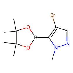 4-Bromo-1-methyl-5-(4,4,5,5-tetramethyl-1,3,2-dioxaborolan-2-yl)-1H-pyrazole|CS-0041151|942070-88-4