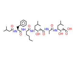 Isovaleryl-Phe-Nle-Sta-Ala-Sta-OH|CPTD786465|98092-14-9