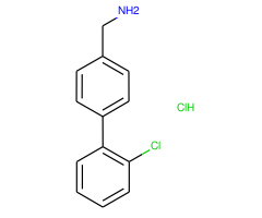[4-(2-Chlorophenyl)phenyl]methylamine hydrochloride|23474|518357-42-1