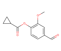 4-Formyl-2-methoxyphenyl cyclopropanecarboxylate|CS-0307469|380336-99-2