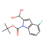 (1-(tert-Butoxycarbonyl)-4-fluoro-1H-indol-2-yl)boronic acid|CS-0002213|1000068-25-6
