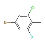 5-Bromo-1-chloro-3-fluoro-2-methylbenzene|CS-0159739|1806058-46-7