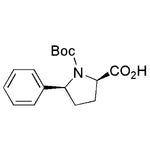 Boc-(2R,5S)-5-phenylpyrrolidine-2-carboxylic acid|07342|158706-46-8