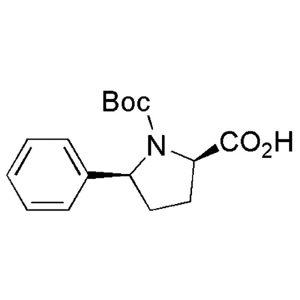 Boc-(2R,5S)-5-phenylpyrrolidine-2-carboxylic acid|07342|158706-46-8