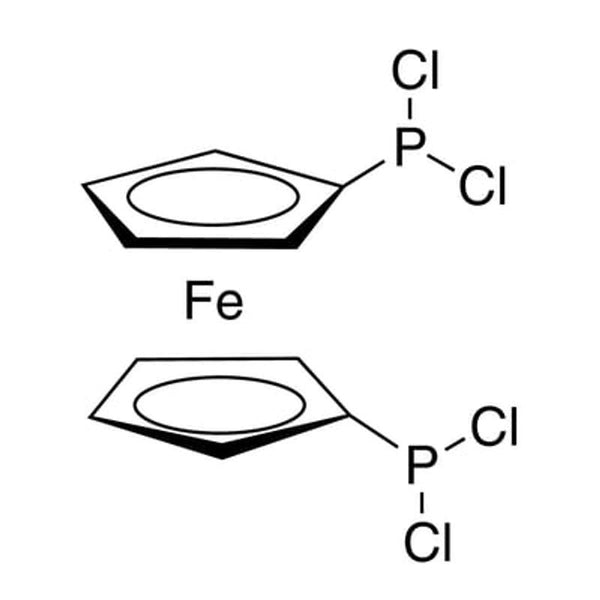 1,1'-Bis(dichlorophosphino)ferrocene, 98%|26-0160|142691-70-1