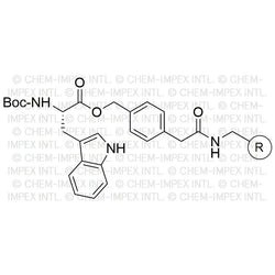 Na-Boc-L-tryptophan 4-oxymethylphenylacetamidomethyl resin|02510
