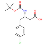 (S)-3-((tert-Butoxycarbonyl)amino)-4-(4-chlorophenyl)butanoic acid|CS-W009917|270596-42-4