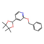 2-(Benzyloxy)-4-(4,4,5,5-tetramethyl-1,3,2-dioxaborolan-2-yl)pyridine|CS-0174015|1256359-03-1