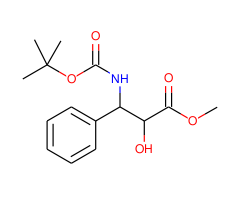 Methyl (2R,3S)-3-(tert-butoxycarbonylamino)-2-hydroxy-3-phenylpropionate|CS-0022808|124605-42-1