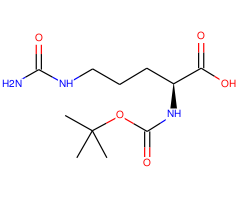 (S)-2-((tert-Butoxycarbonyl)amino)-5-ureidopentanoic acid|CS-0059158|45234-13-7