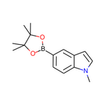 1-Methyl-5-(4,4,5,5-tetramethyl-1,3,2-dioxaborolan-2-yl)-1H-indole|CS-W021356|837392-62-8