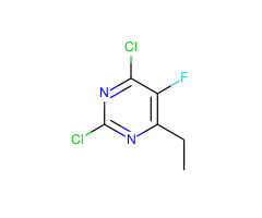 2,4-Dichloro-6-ethyl-5-fluoropyrimidine, 97%|355635|137234-85-6