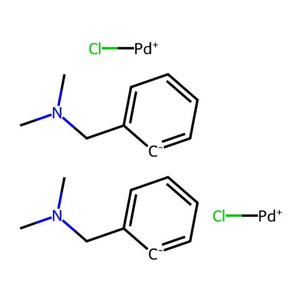 Di-μ-chlorobis[2-[(dimethylamino)methyl]phenyl-C,N]dipalladium(II)|CS-0080727|18987-59-2
