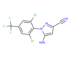 5-Amino-1-[2,6-dichloro-4-(trifluoromethyl)phenyl]-1H-pyrazole-3-carbonitrile|C3D-1993|120068-79-3