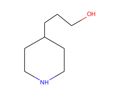 3-(Piperidin-4-yl)propan-1-ol, 97%|357704|7037-49-2