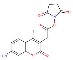 7-Amino-4-methyl-3-coumarinacetic acid N-succinimidyl ester, 90%|358174|113721-87-2