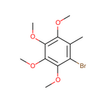 1-Bromo-2,3,4,5-tetramethoxy-6-methylbenzene|CS-0159900|73875-27-1