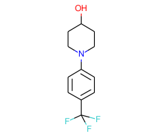 1-(4-Trifluoromethylphenyl)piperidin-4-ol|CS-W021237|681508-70-3
