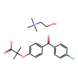 Choline Fenofibrate|C4X-1018|856676-23-8