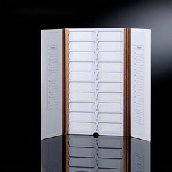 biologix 20-place cardboard slide mailer with index sheet.  mailer features finger slots for easy removal and folding lid to protect sample on slides.  10 mailers/pack, 4 packs/case|41-4020