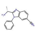 (R)-2-(1-aminoethyl)-1-phenyl-1H-benzo[d]imidazole-6-carbonitrile|CS-0599028|1398507-87-3