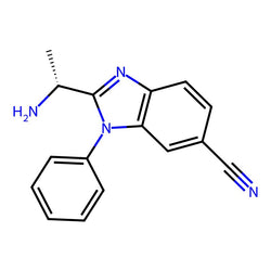 (R)-2-(1-aminoethyl)-1-phenyl-1H-benzo[d]imidazole-6-carbonitrile|CS-0599028|1398507-87-3