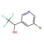 1-(5-Bromopyridin-3-yl)-2,2,2-trifluoroethanol|CS-0192454|1204234-60-5