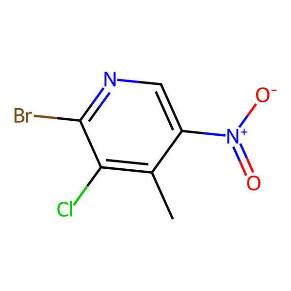 2-Bromo-3-chloro-4-methyl-5-nitropyridine|CS-0161331|1805519-05-4
