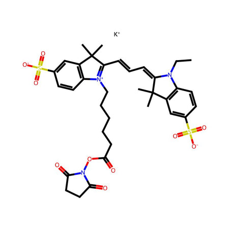 Sulfo-Cy3 NHS ester potassium salt, 90%|1871749|945529-56-6