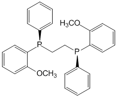(R,R)-(-)-1,2-Bis[(2-methoxyphenyl)(phenyl)phosphino]ethane, 98% (-)-DIPAMP