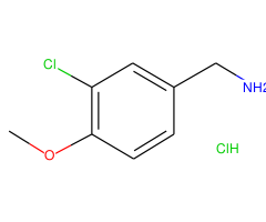 3-Chloro-4-methoxybenzylamine hydrochloride, 98%|361171|41965-95-1
