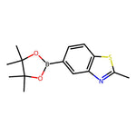 2-Methyl-5-(4,4,5,5-tetramethyl-1,3,2-dioxaborolan-2-yl)-1,3-benzothiazole|CS-0056218|791614-90-9