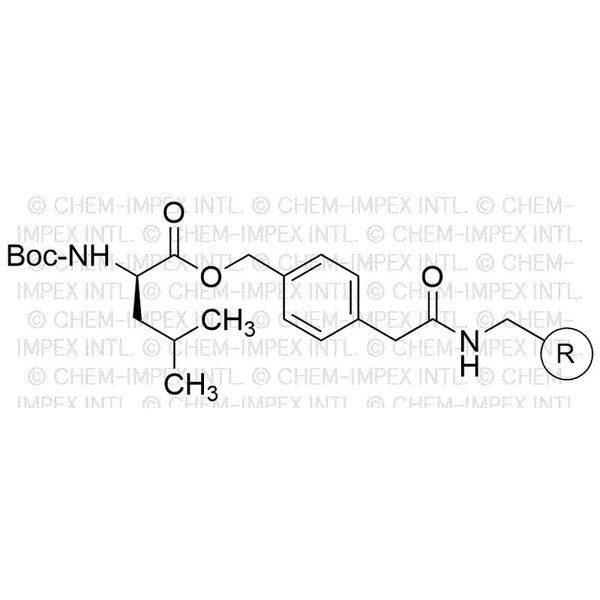 Boc-D-leucine 4-oxymethylphenylacetamidomethyl resin|02495